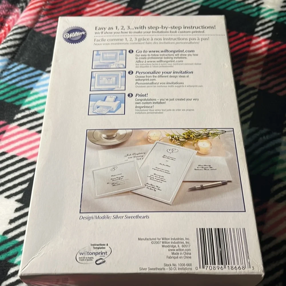 Wedding or anniversary invitation kit